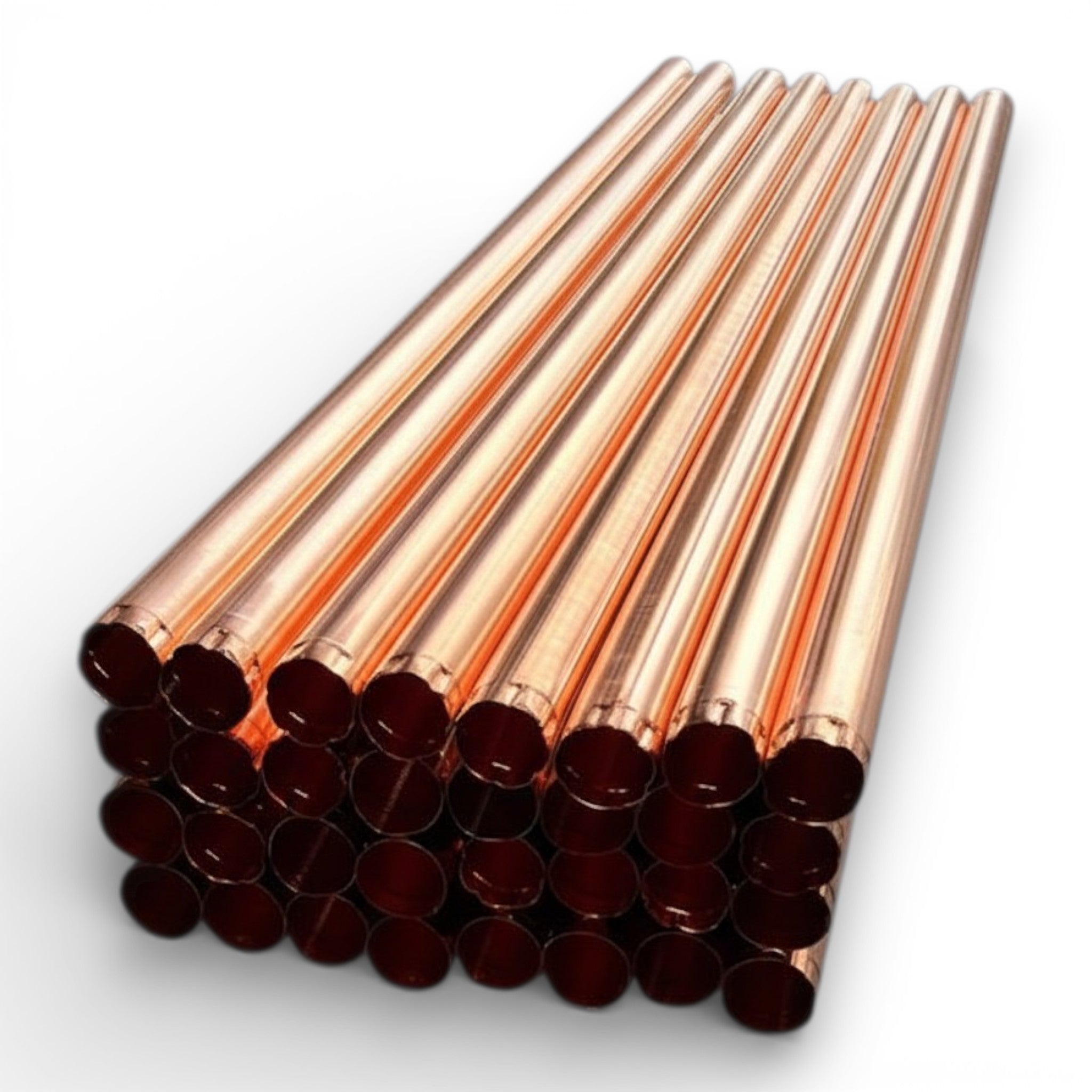 Copper Round Shape Smooth Downspouts