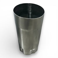 Galvanized steel downspout connection piece 8"