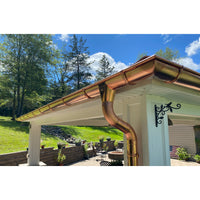 Half Round Copper Gutter System