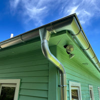 4"x10' Galvanized Steel Downspout