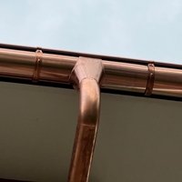 Copper Downspout Outlet | 6"--4" Downspout Drop Outlet