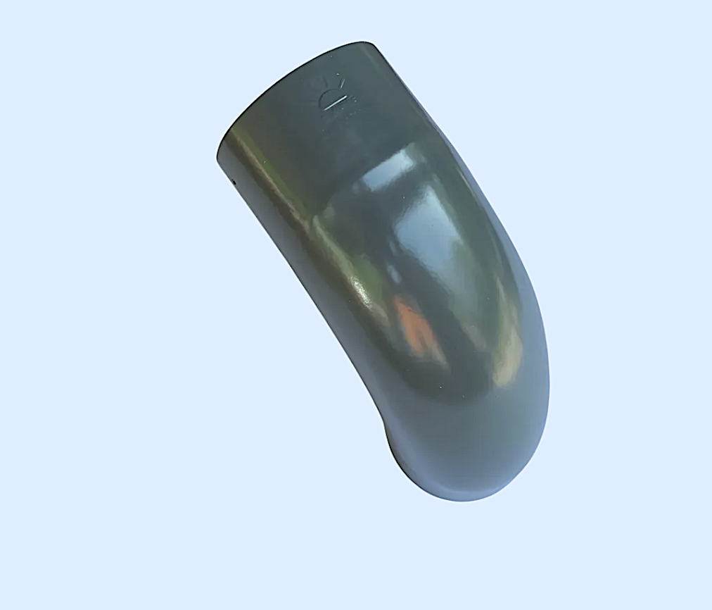 4" Galvanized Steel Elbow | Sunrise Welded Seam 72° Plain Elbow