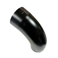 4" Galvanized Steel Elbow | Sunrise Welded Seam 72° Plain Elbow