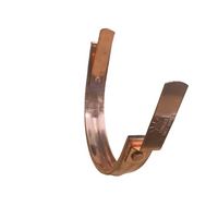 6" Copper Half Round Gutter Hanger | Sunrise Half Round Gutter Bracket