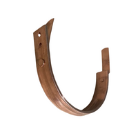 6" Copper Half Round Gutter Hanger | Sunrise Half Round Gutter Bracket