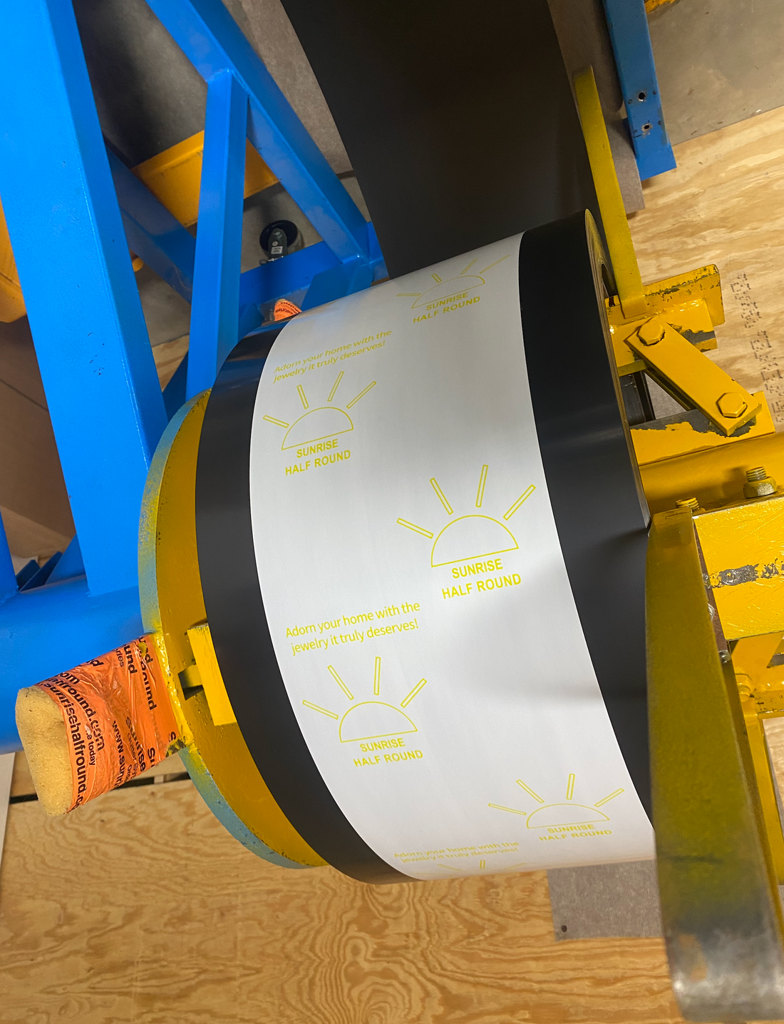 20 FT Painted Galvanized Steel Gutter | 6" Painted Half Round Gutter
