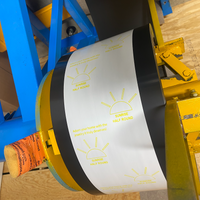 20 Foot Painted Galvanized Steel Half Round Gutter | 6" Wide X 20' Long