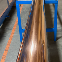 Copper Gutter Sample | European Style Gutters