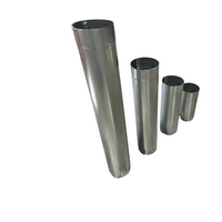Galvanized Steel Downspout Connection Piece | 4inch Diameter