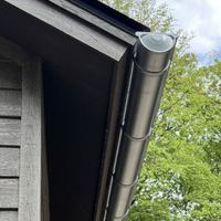 6" Galvanized Steel Half Round Gutter Hanger| Sunrise Heavy Duty Galvanized Fascia Bracket