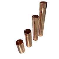 Copper Downspout Connection Piece | 4inch Diameter