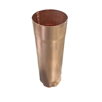 Copper Downspout Connection Piece | 4inch Diameter