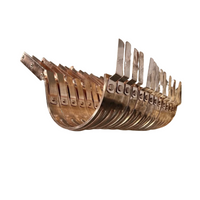 Copper Rafter Side Hanger | 6" Sunrise Half Round Rafter Tail Mount Hanger