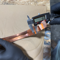 Heavy Duty Copper Fascia Hangers | Sunrise 6" Half Round Gutter Bracket