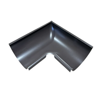Galvanized Steel Inside Corner | Euro Galvanized Half Round Inside Miter