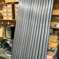 4"x10' Galvanized Steel Downspout
