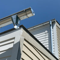 20 Foot Galvanized Steel Half Round Gutter | 6" Wide X 20' Long