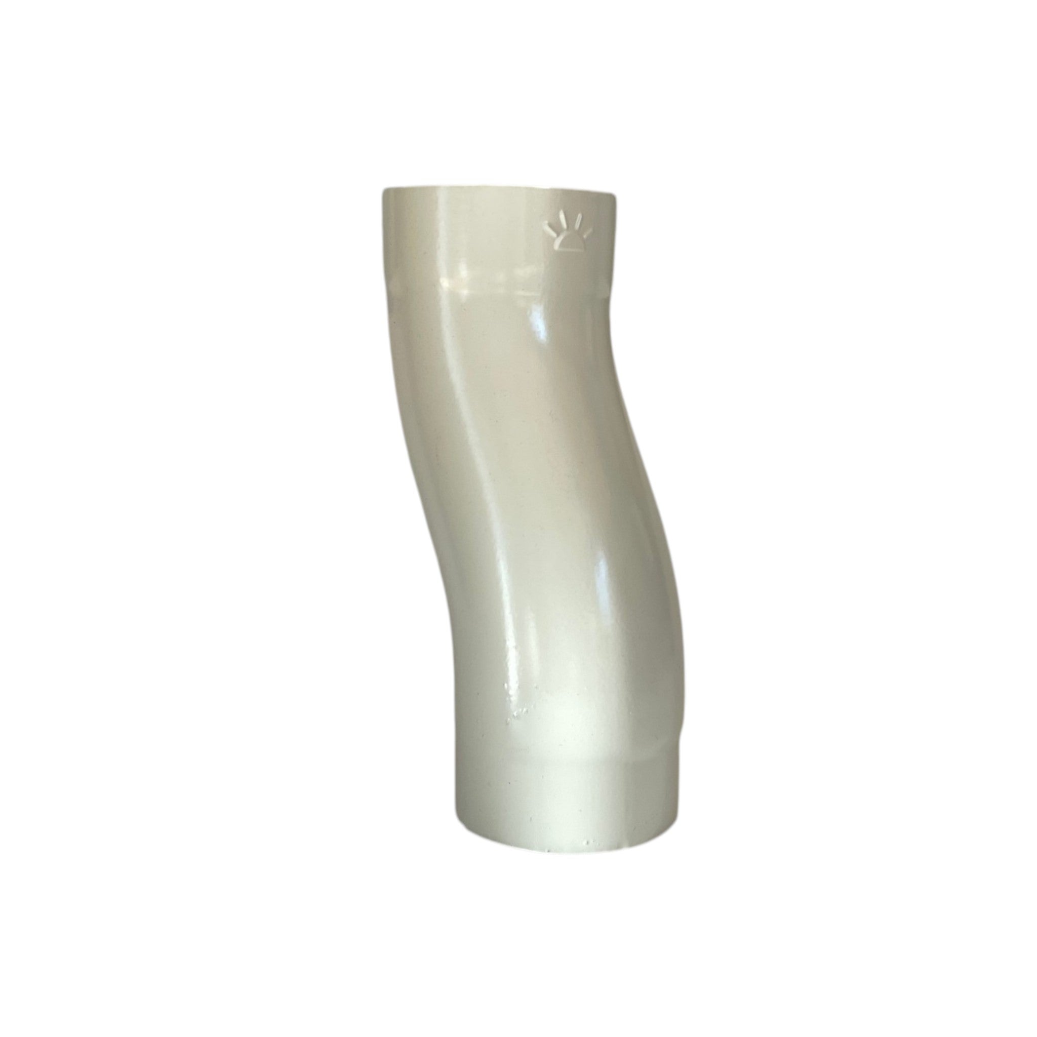 Galvanized steel welded seem offset elbow for european style half round gutters - 4 inch