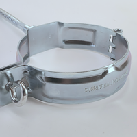 Sunrise 4" Downspout Bracket | Galvanized Downspout straps