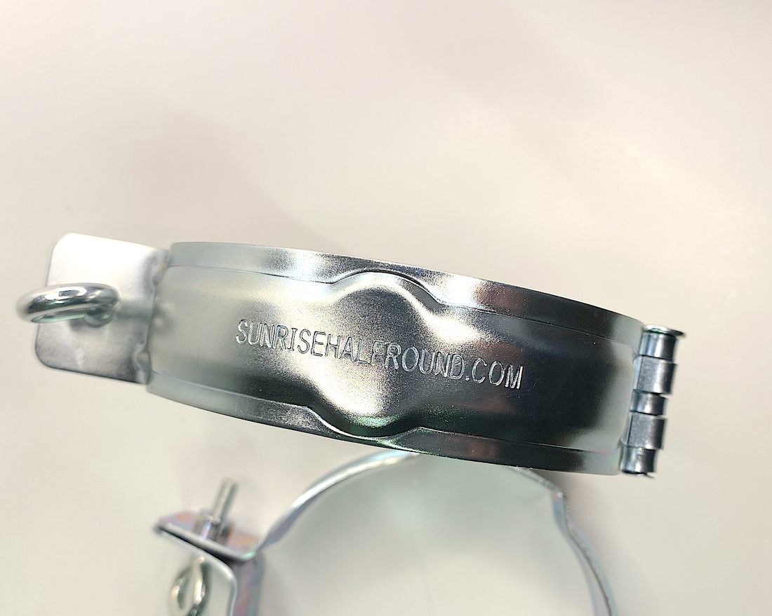 Sunrise 4" Downspout Bracket | Galvanized Downspout straps