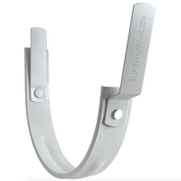6" Galvanized Steel Half Round Gutter Hanger| Sunrise Heavy Duty Galvanized Fascia Bracket