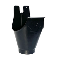 Sunrise Downspout Outlet | 6"--4" Galvanized Steel Downspout Outlet