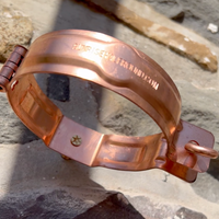 Sunrise 4" Copper Downspout Bracket | Copper Downspout straps