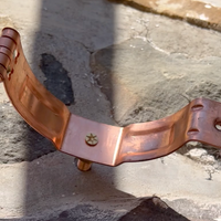 Sunrise 4" Copper Downspout Bracket | Copper Downspout straps