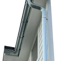 4"x10' Galvanized Steel Downspout