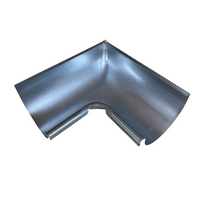 Galvanized Steel Inside Corner | Euro Galvanized Half Round Inside Miter