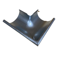 Galvanized Steel Outside Corner | 6" Euro Outside Miter