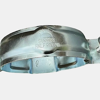 Sunrise 4" Downspout Bracket | Galvanized Downspout straps