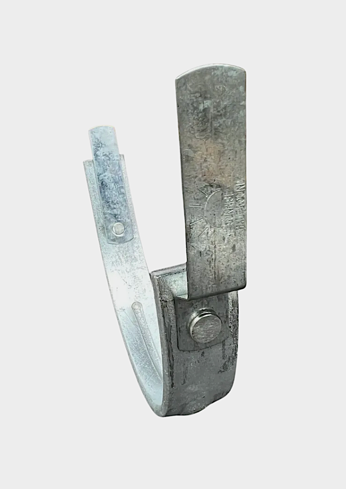 6" Galvanized Steel Half Round Gutter Bracket | Sunrise Heavy Duty Hot Dipped Galvanized Fascia Bracket