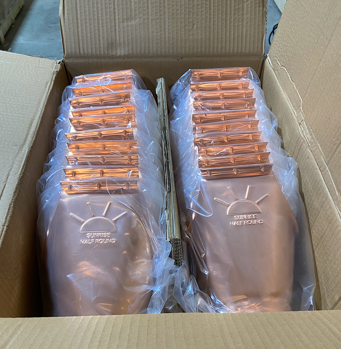 Copper Downspout Outlet | 6"--4" Downspout Drop Outlet