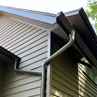 20 FT Painted Galvanized Steel Gutter | 6" Painted Half Round Gutter