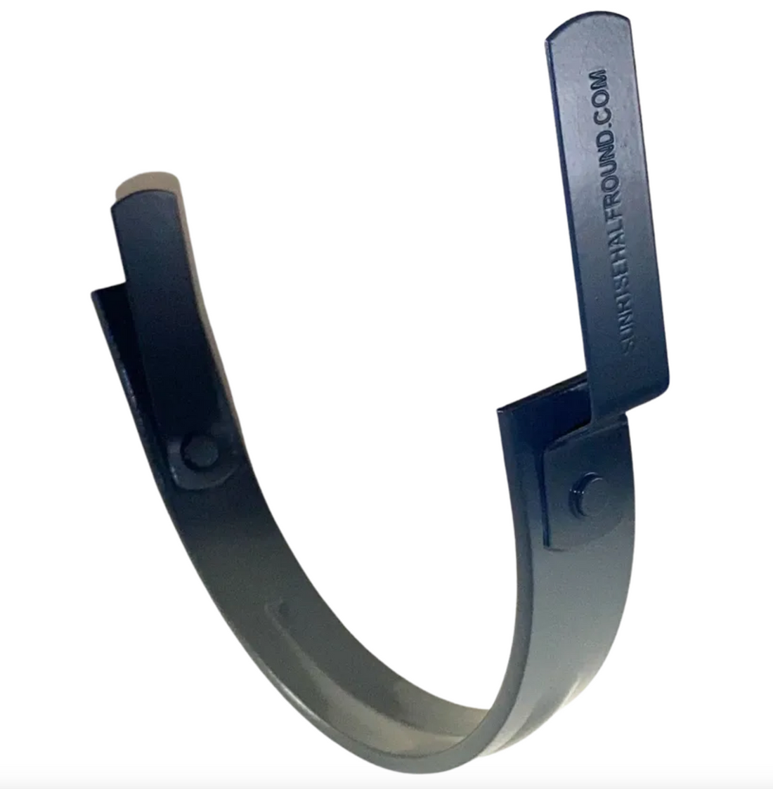 6" Galvanized Steel Half Round Gutter Bracket | Sunrise Heavy Duty Hot Dipped Galvanized Fascia Bracket