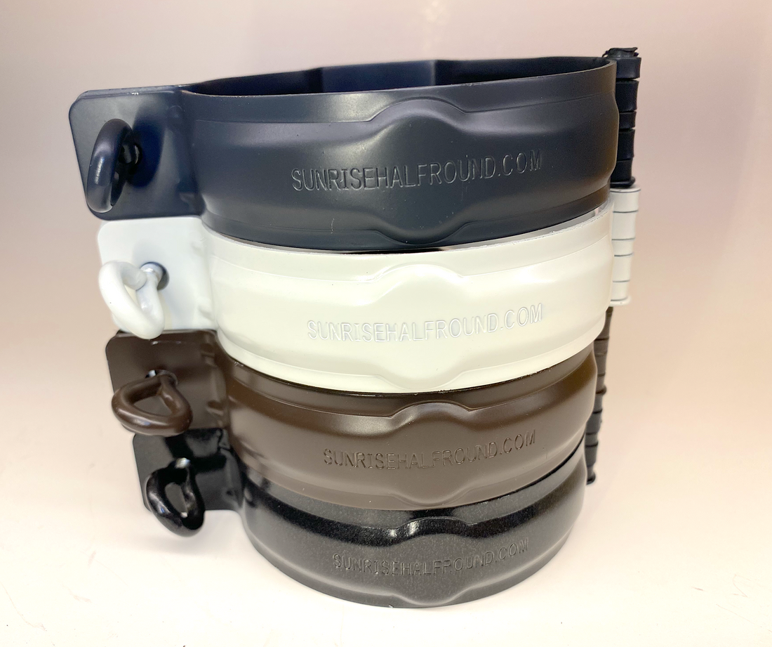 Sunrise 4" Downspout Bracket | Galvanized Downspout straps