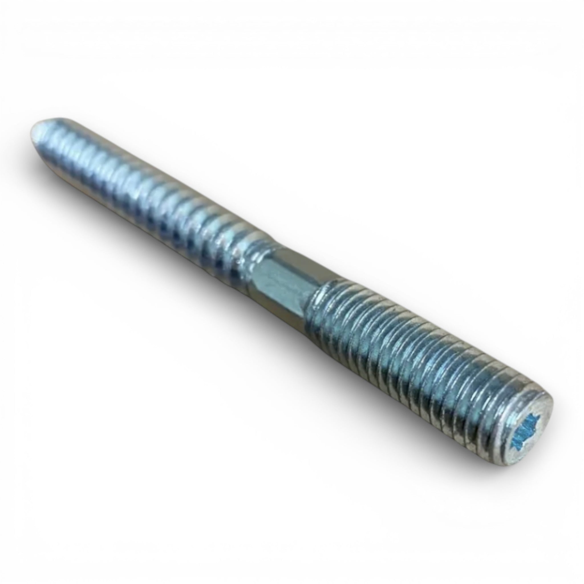 3.9 in Zinc-plated steel bolt screw for Sunrise downspout bracket 