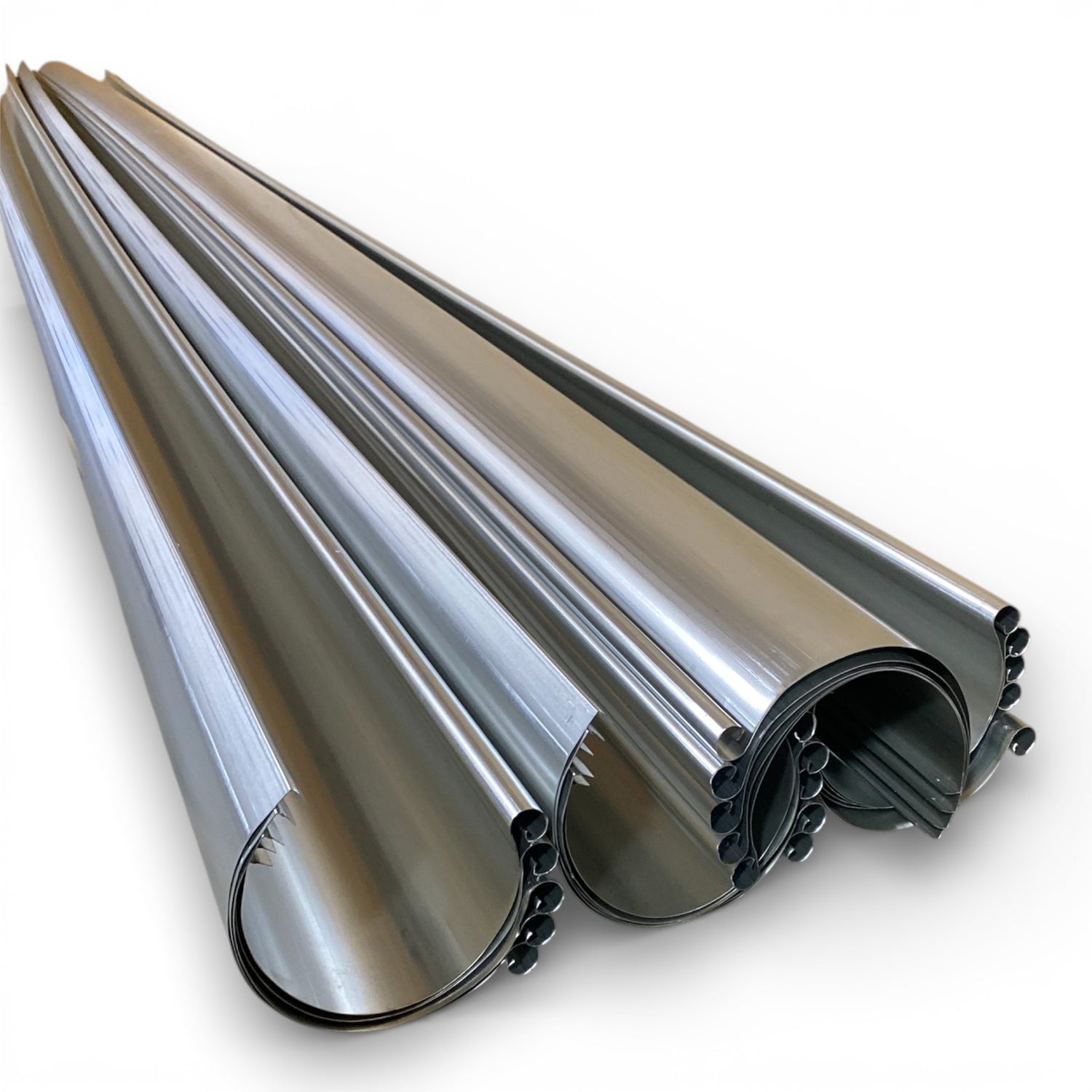 6 inch galavnized steel front bead half round gutters