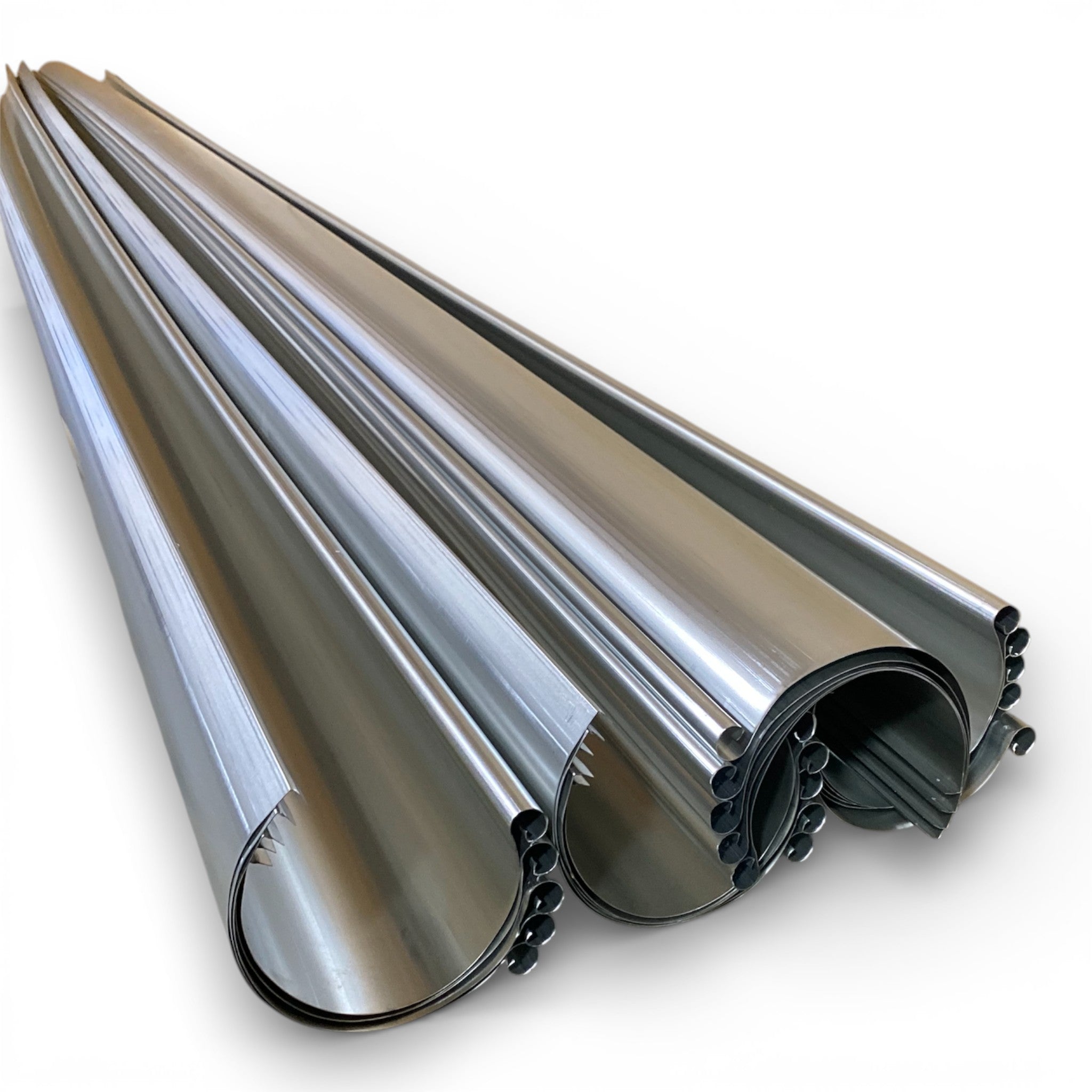 6 inch galavnized steel front bead half round gutters
