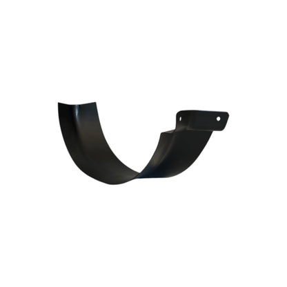 Galvanized steel bay miter for european style half round