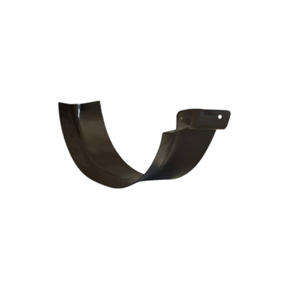 Galvanized steel bay miter for european style half round