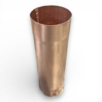 Copper Downspout Connection Piece 12"