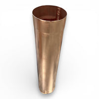 Copper Downspout Connection Piece 18"