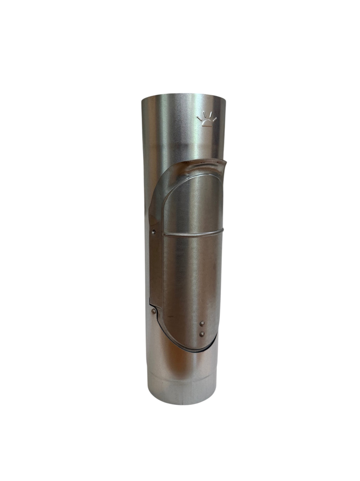 Galvanized Steel 4" Downspout Clean-Out