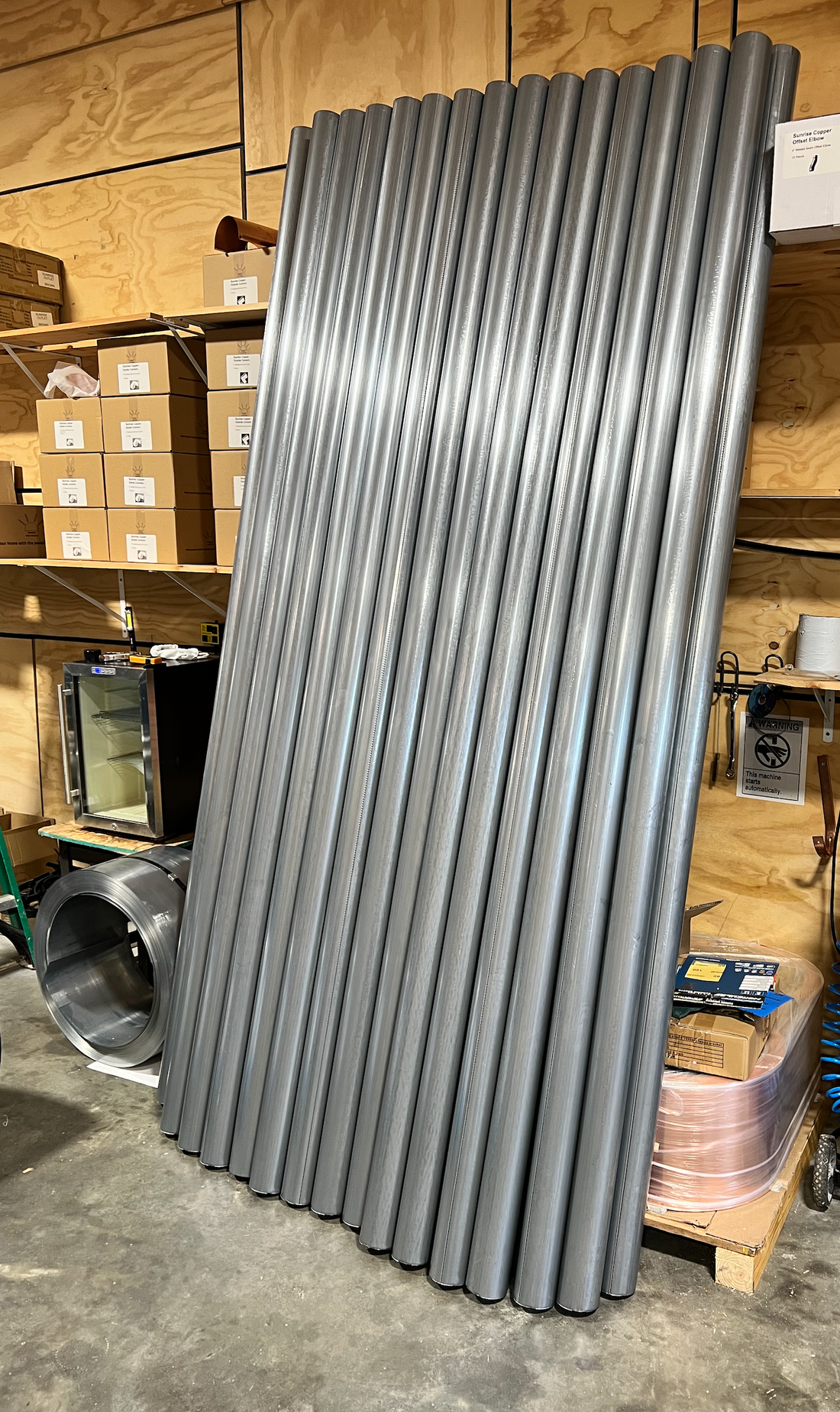 Galvanized Steel 10 foot Downspouts 