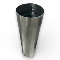 Galvanized steel downspout connection piece 12"
