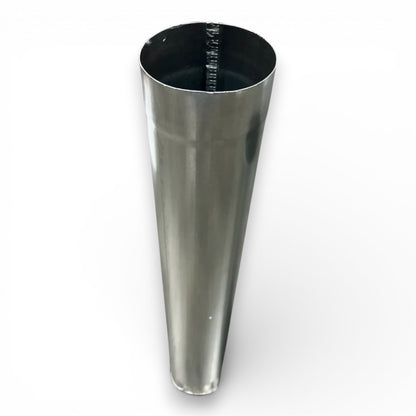 Galvanized steel downspout connection piece 24"