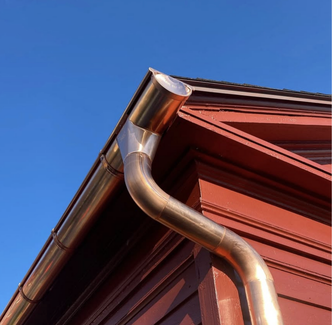 Sunrise copper pipe outlet 