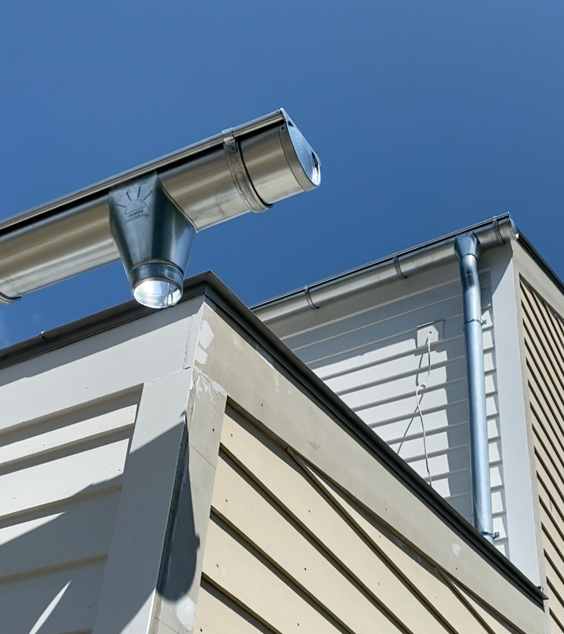 Galvanized Steel Gutter – Sunrise Half Round